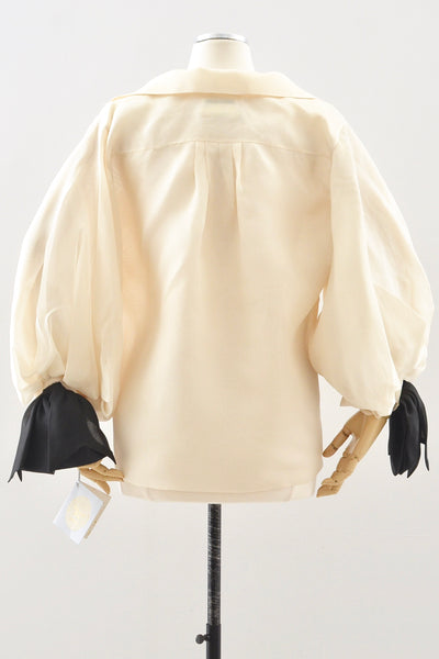 Christian Dior Balloon Sleeve Top