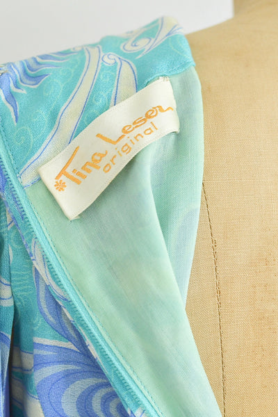 Tina Lesser Furisode Dress - Pickled Vintage