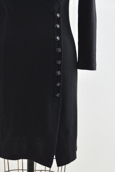 Black Knit Dress / XS