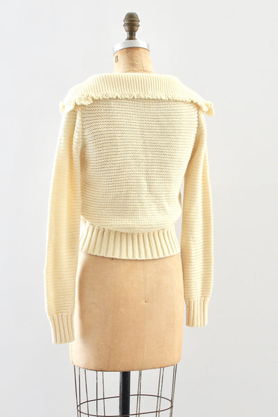 Pointelle Sweater