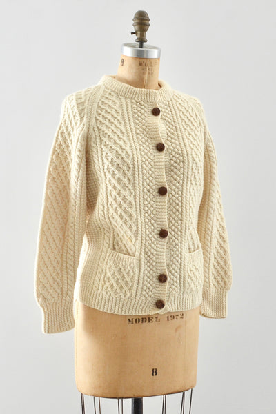 Vintage Fisherman Cable Sweater