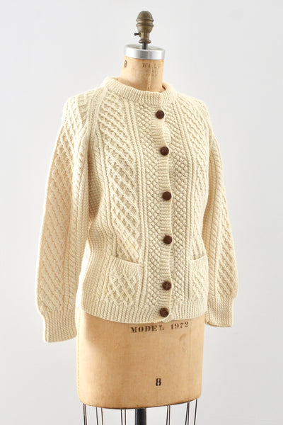 Vintage Fisherman Cable Sweater