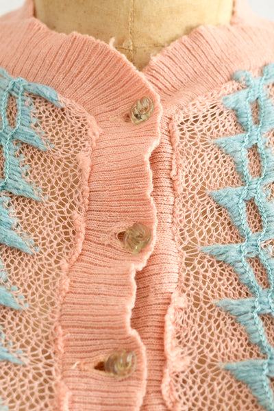 1930s Knit Sweater - Pickled Vintage