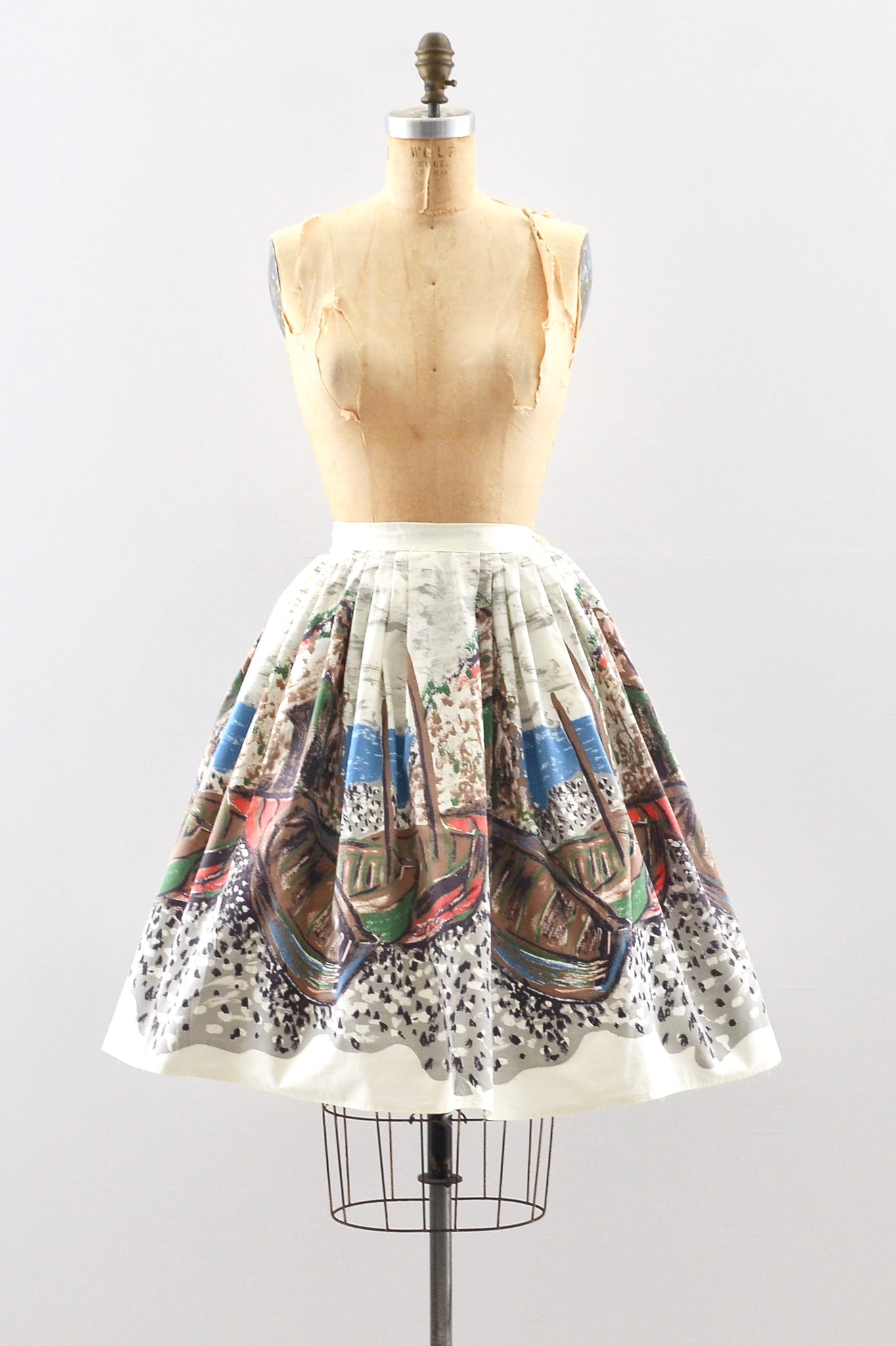 Sailboat Skirt / S
