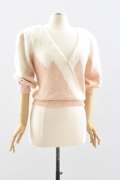 Snow Peach Sweater / M