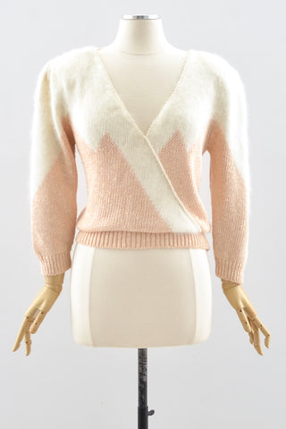 Snow Peach Sweater / M