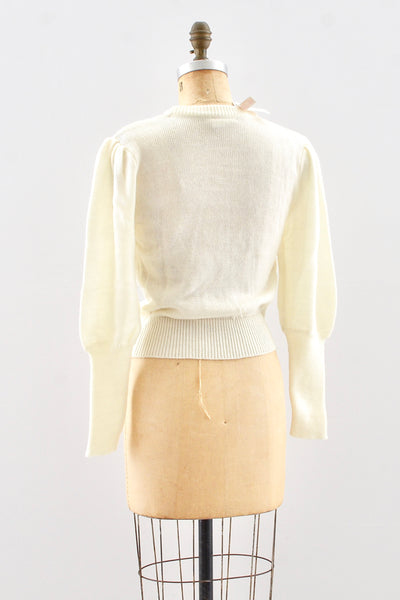 Pointelle Sweater
