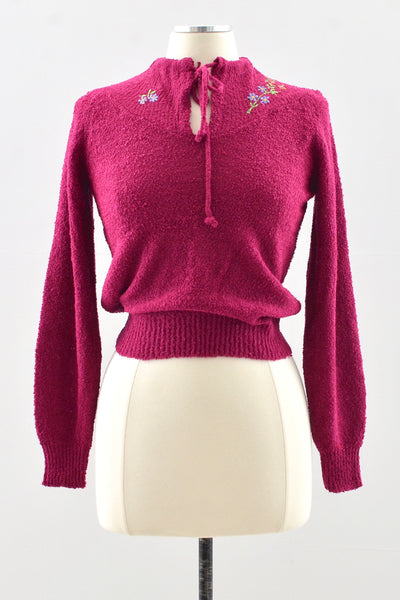 Berry Sweater