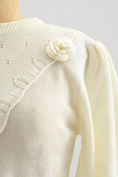 Pointelle Sweater
