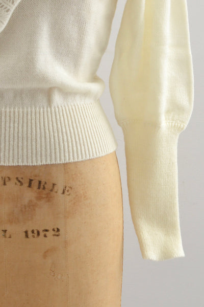 Pointelle Sweater