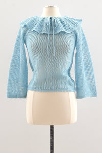 Open Knit Sweater / S