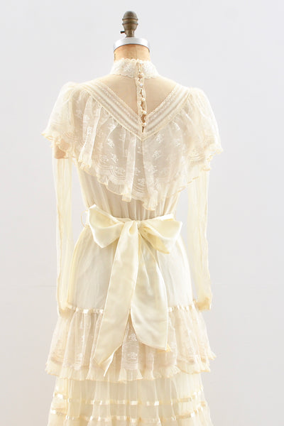 Ethereal Lace Dress / S