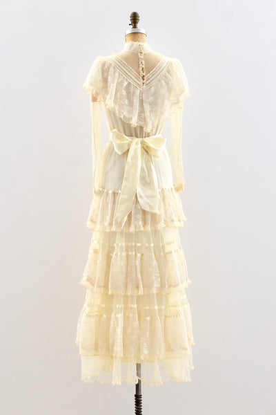 Ethereal Lace Dress / S