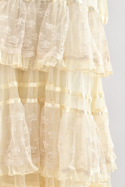 Ethereal Lace Dress / S