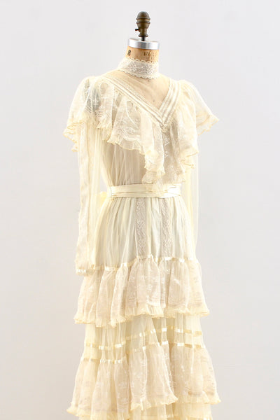 Ethereal Lace Dress / S