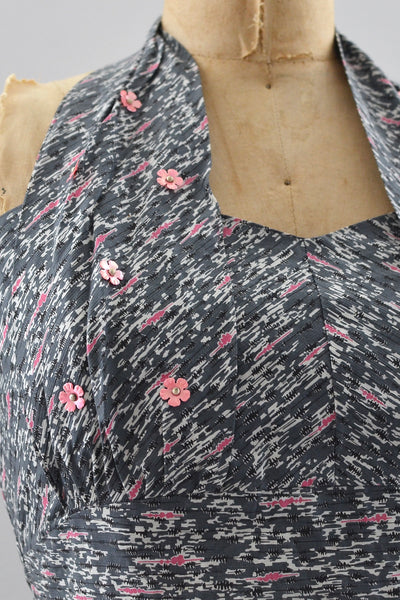Atomic Halter Dress / S