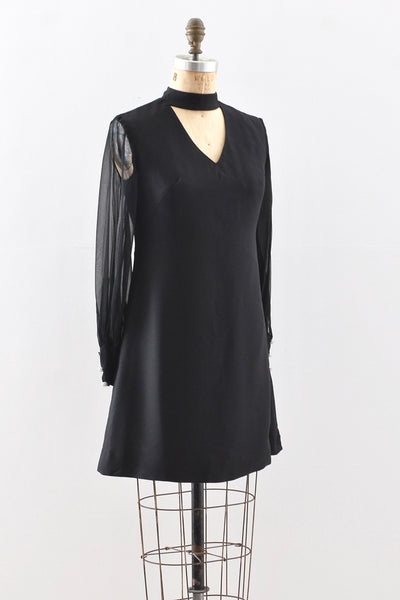 Vintage Cutout Dress / XS