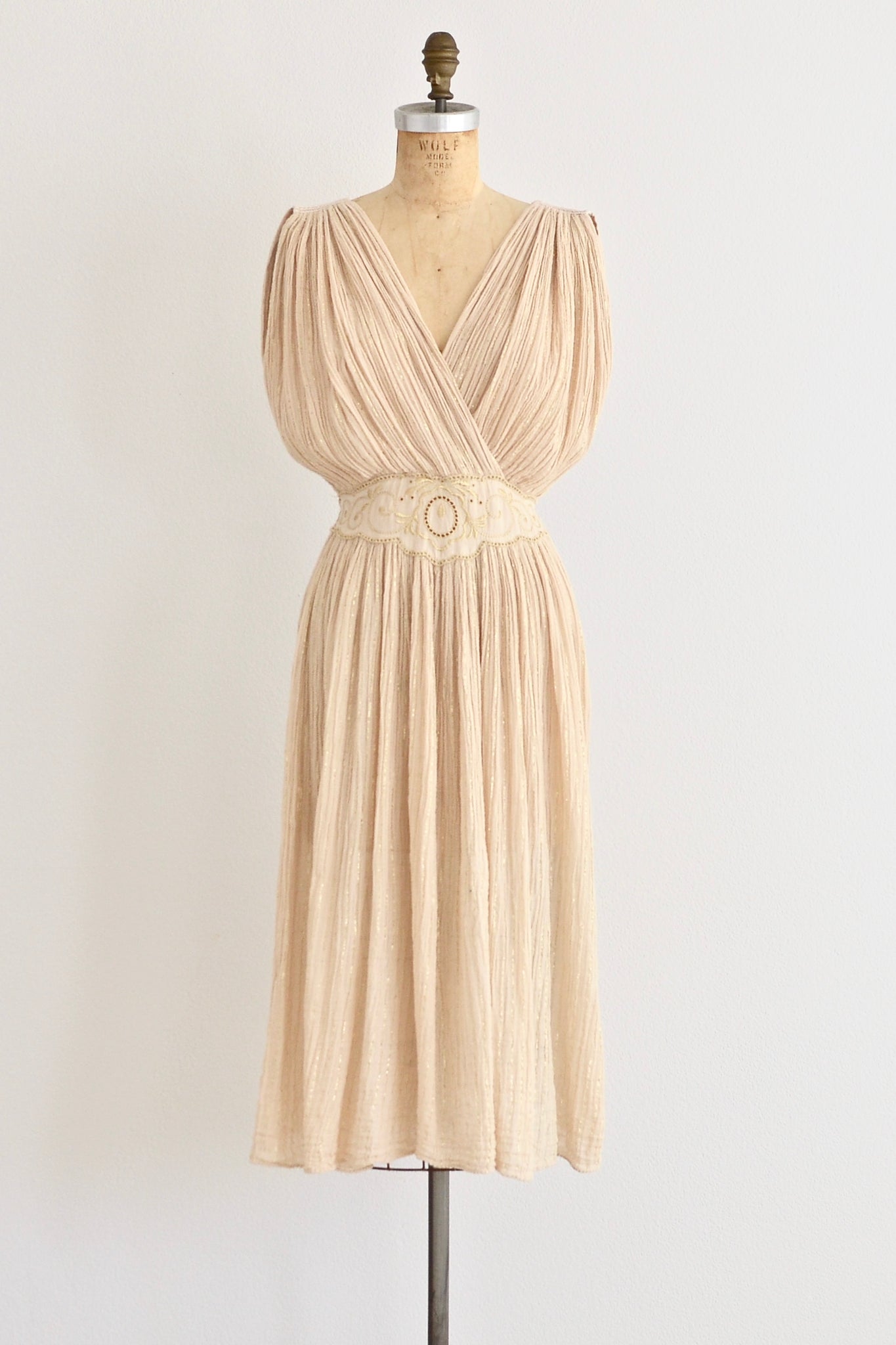 Grecian Dress - Pickled Vintage