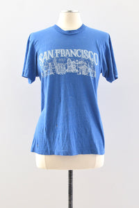 San Francisco Distressed T-shirt / S M