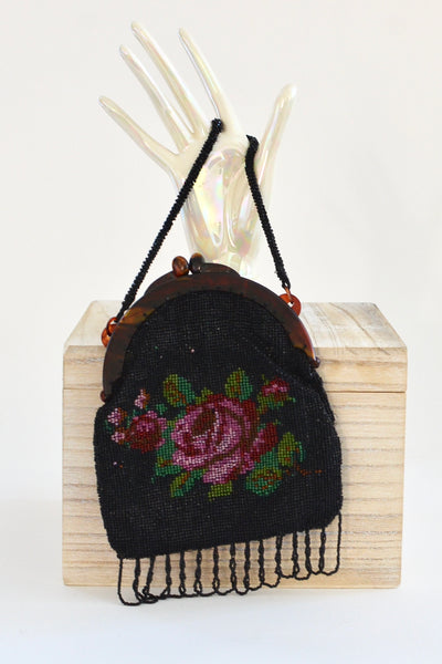 30's Beaded Purse