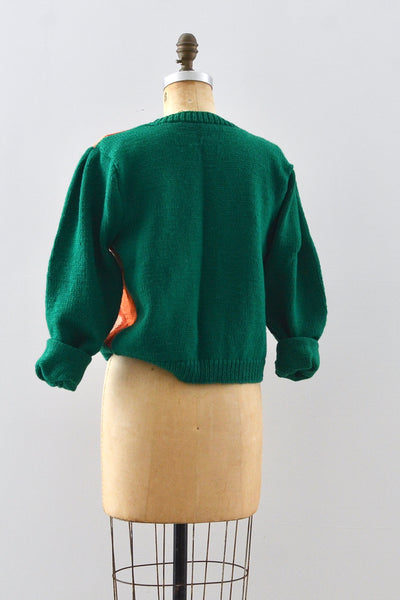 Handknit Lion Sweater