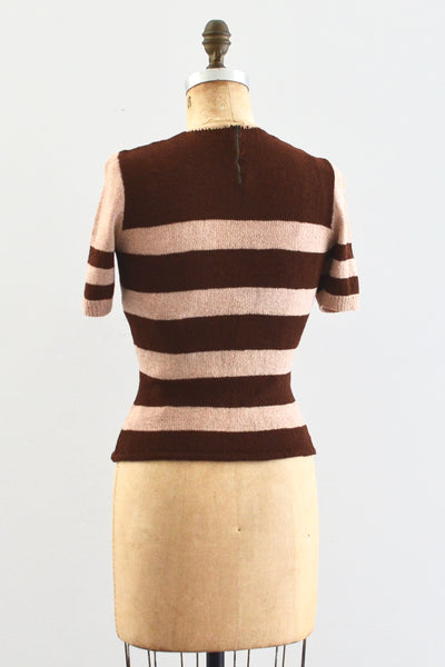 40s Striped Top