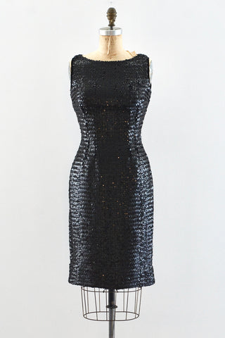 50's Parade Wiggle Dress / XS S