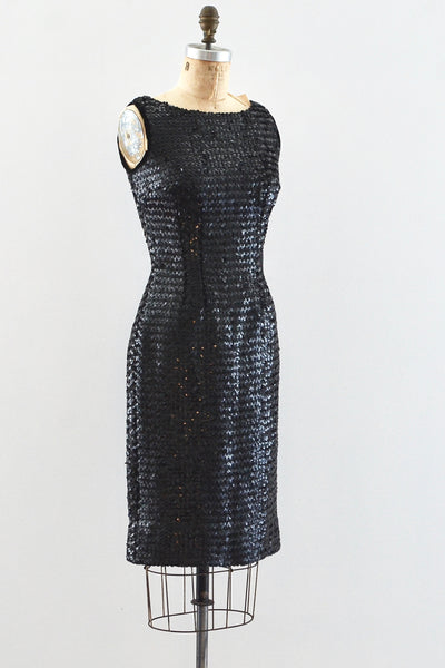 50's Parade Wiggle Dress / XS S