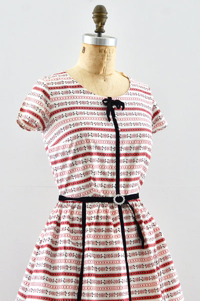 50's Brentwood Dress / XS S