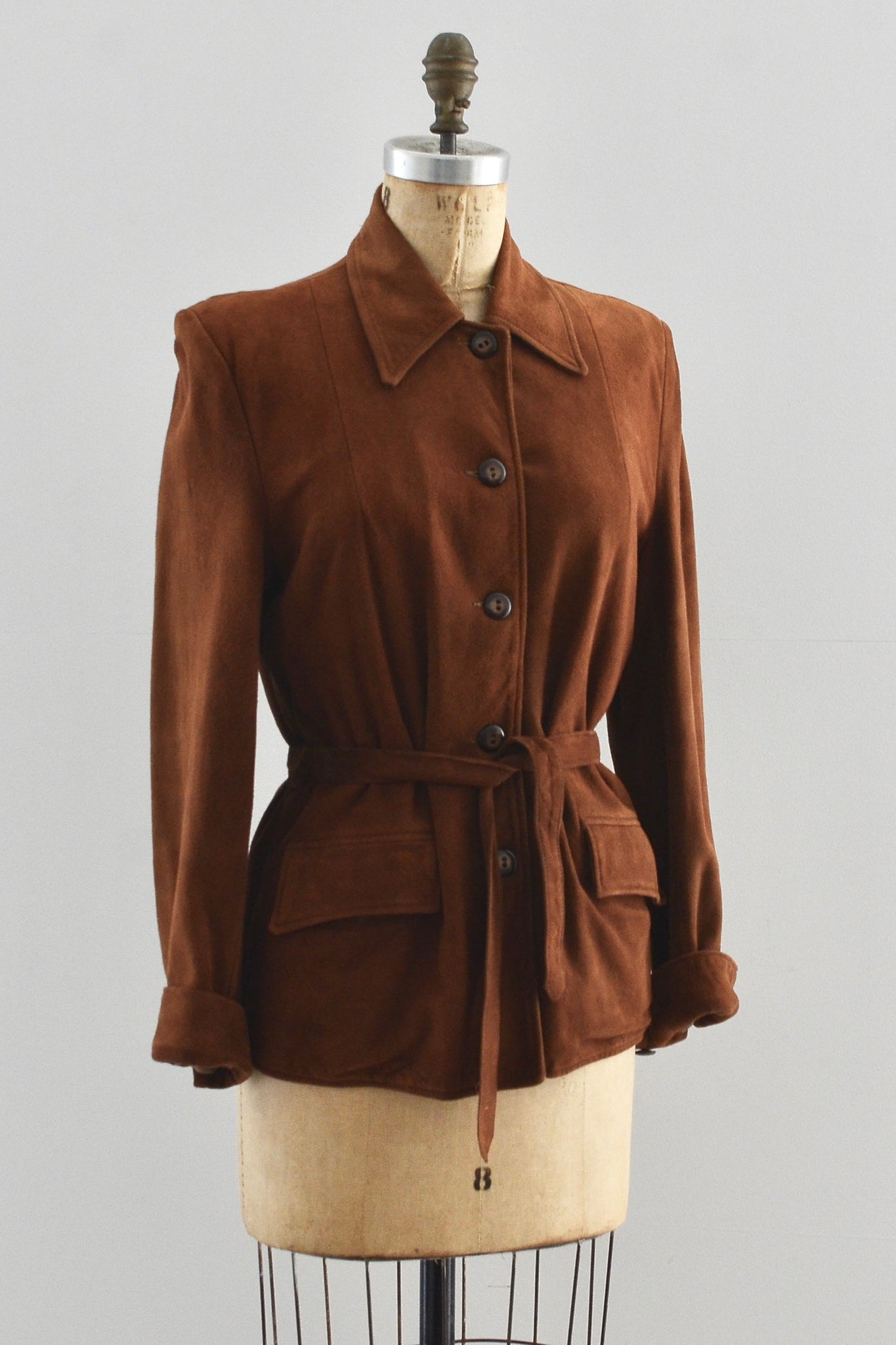 40's Suede Jacket