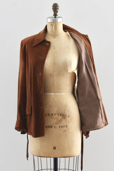 40's Suede Jacket
