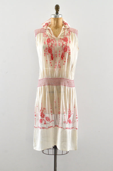 20's Hungarian Dress/ xs small