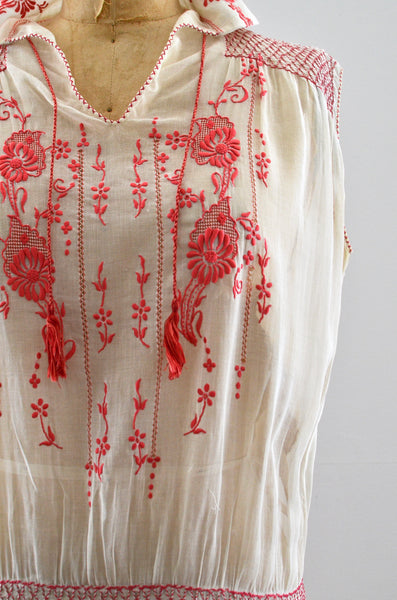20's Hungarian Dress/ xs small