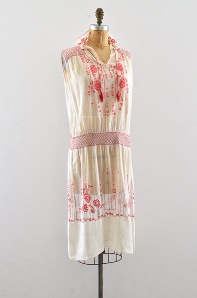 20's Hungarian Dress/ xs small
