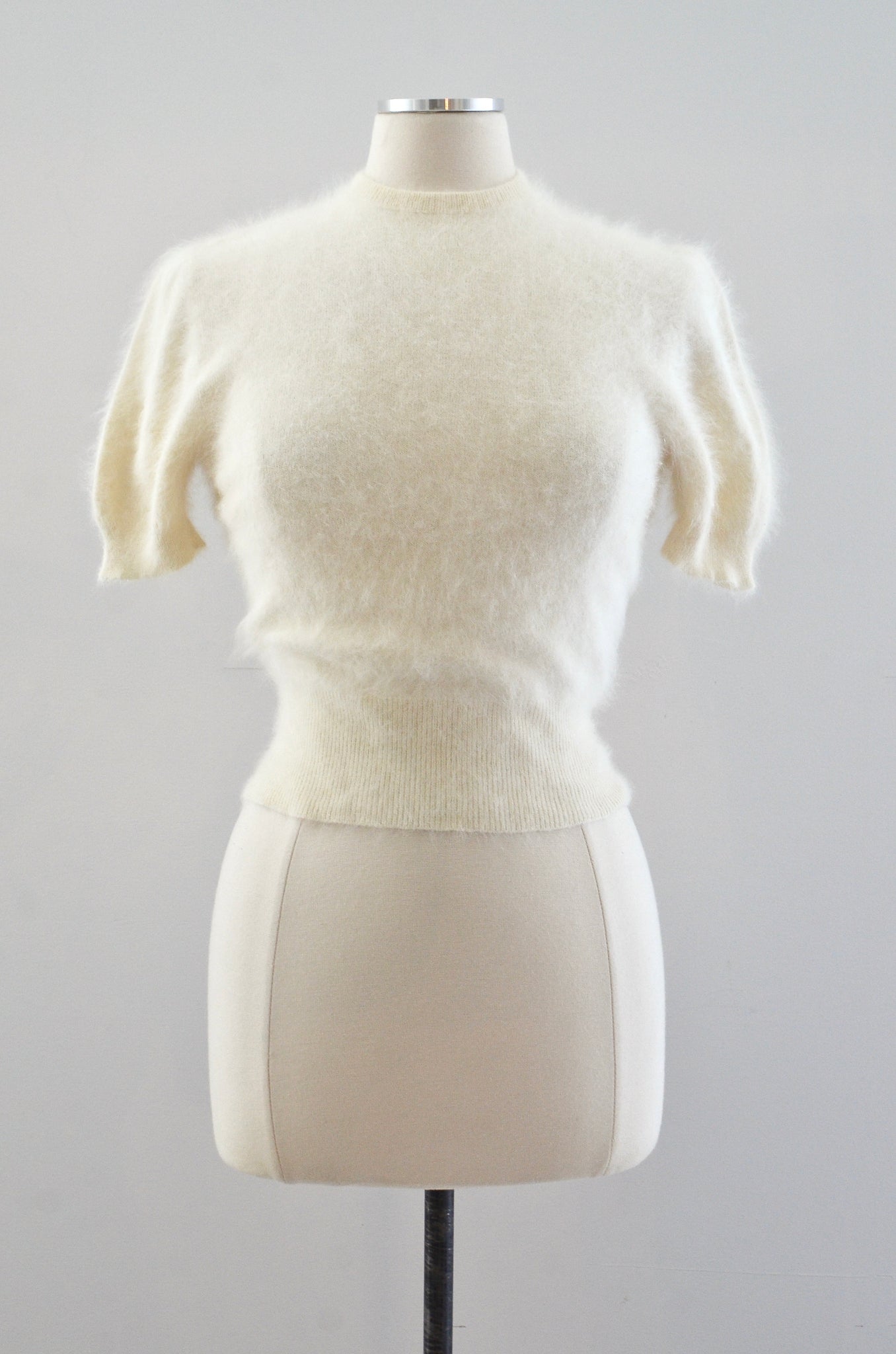 50's Angora Cropped Top