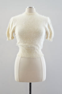 50's Angora Cropped Top