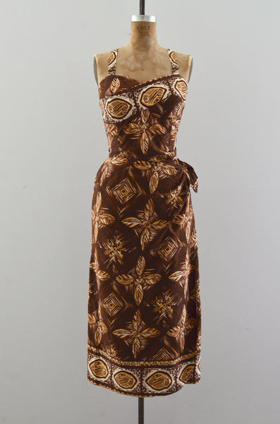 50's Nani Sarong Dress