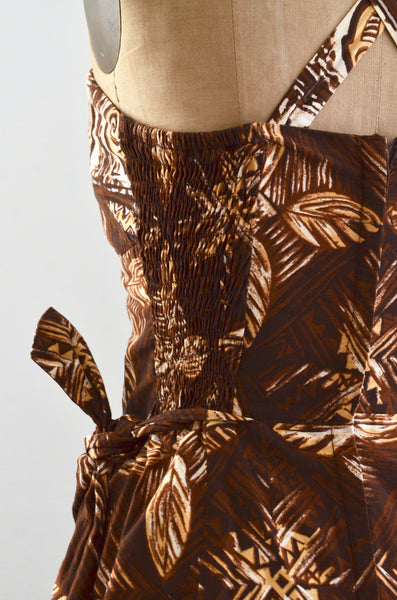 50's Nani Sarong Dress