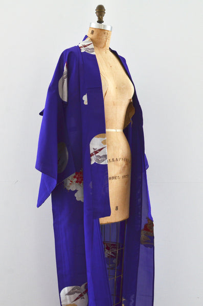 Aubergine Kimono