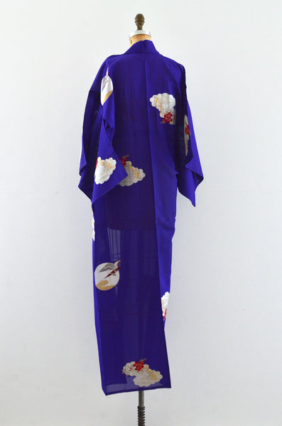 Aubergine Kimono