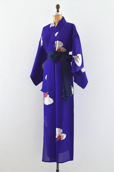 Aubergine Kimono