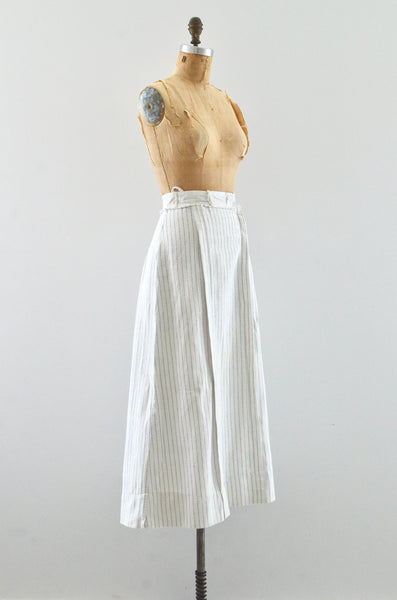 1910's Pinstripe Walking Suit