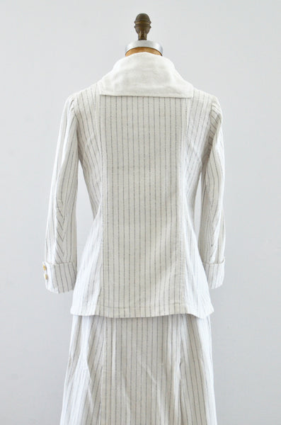 1910's Pinstripe Walking Suit