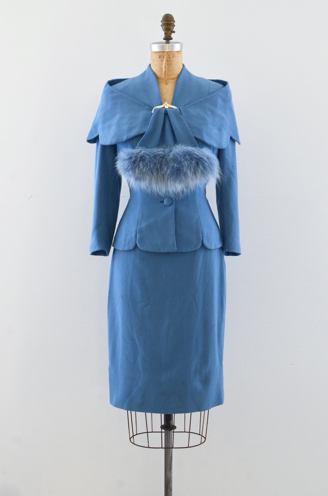 Blue Lilli Ann Suit