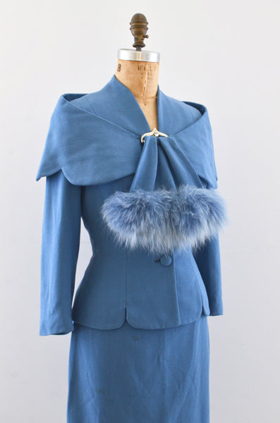 Blue Lilli Ann Suit