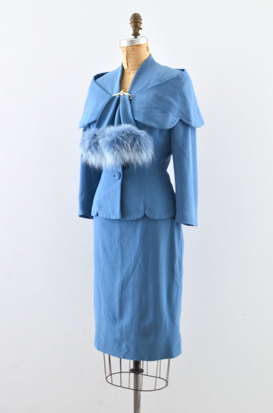 Blue Lilli Ann Suit