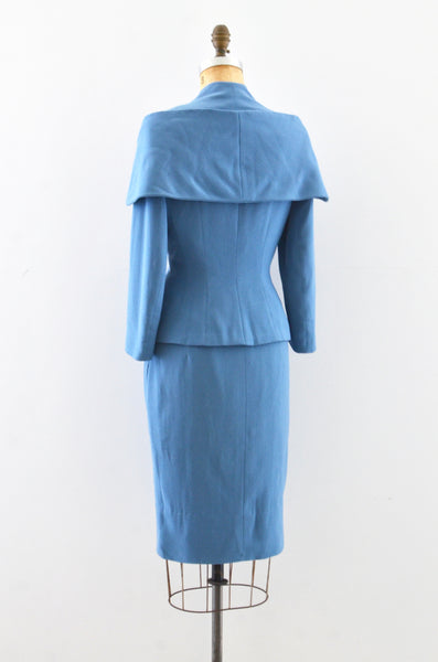 Blue Lilli Ann Suit