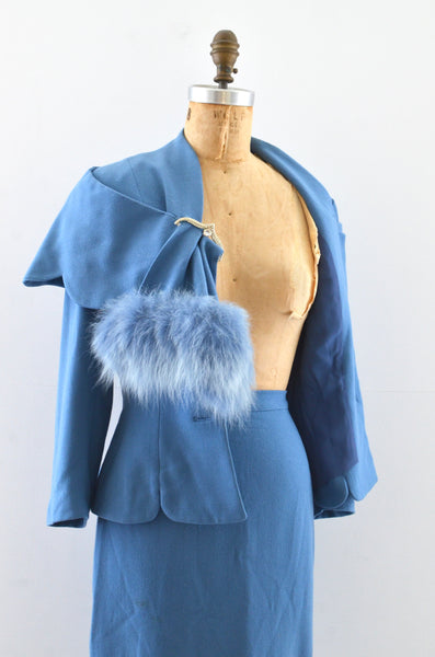 Blue Lilli Ann Suit