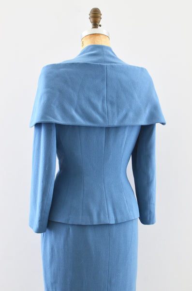 Blue Lilli Ann Suit