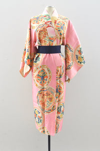 Cotton Candy Silk Kimono